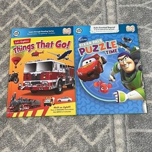 Leap Frog Tag Reading and Puzzle Pals Books